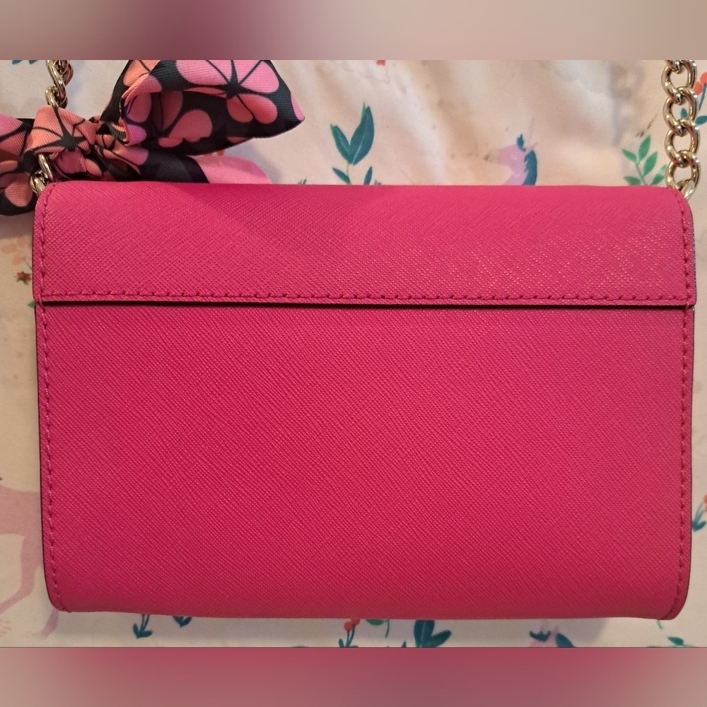 NWOT Kate Spade Cedar Street Pink Convertable Casual Clutch Purse Bag - Picture 2 of 10